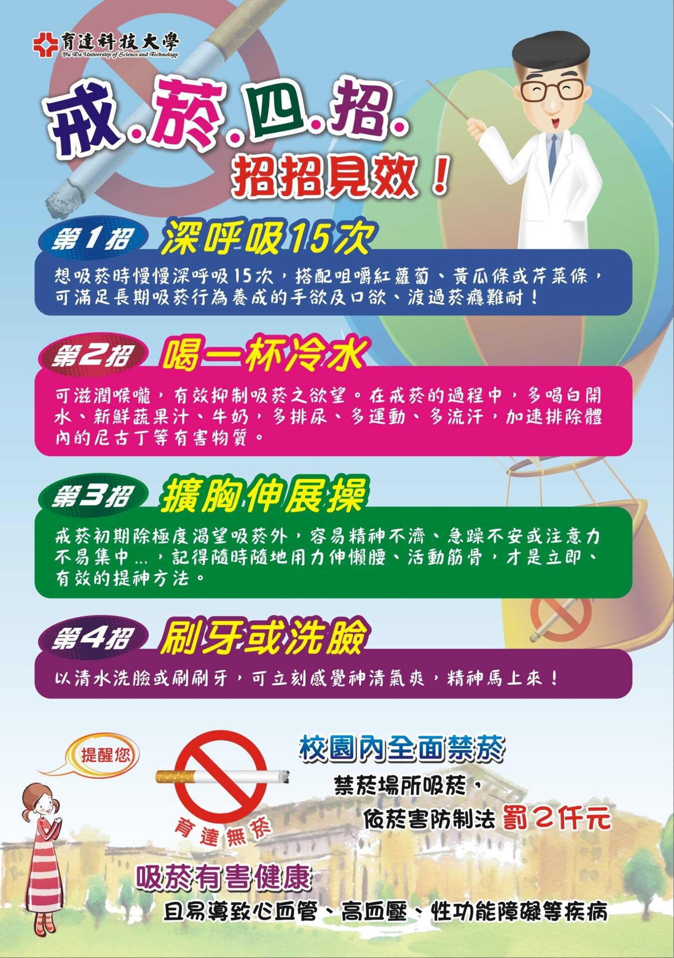 戒菸四招